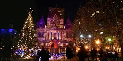 copley square boston tree lighting things to do in boston