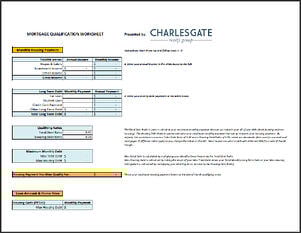 Mortgage Affordability Worksheet