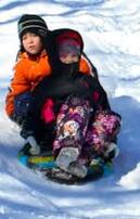 sledding