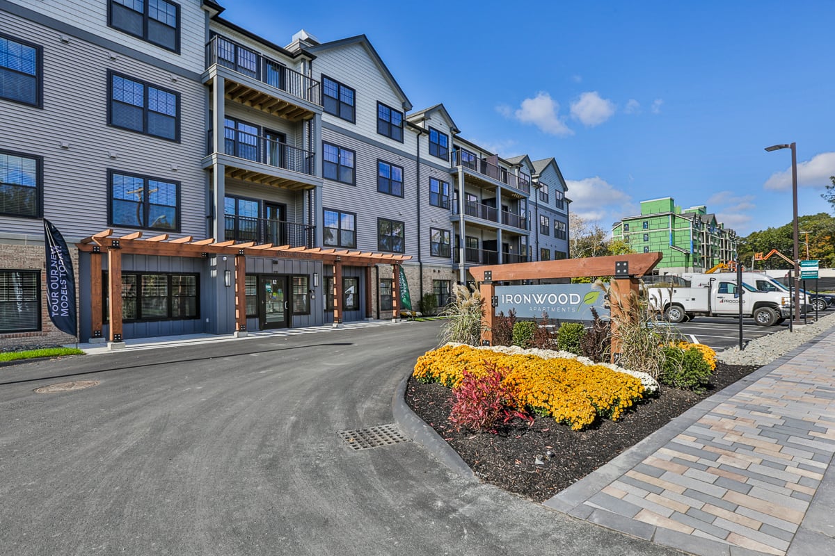 Exterior of Ironwood Apartments in Lynn