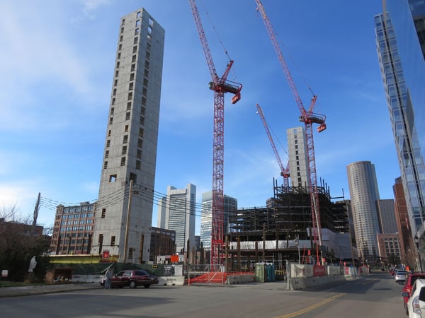 one seaport square construction photo