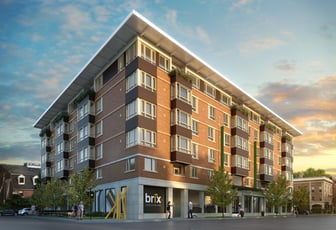 BRIX Salem Condominiums Exterior Rendering