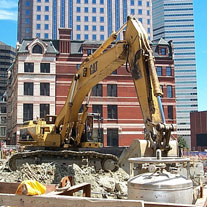 Boston construction project