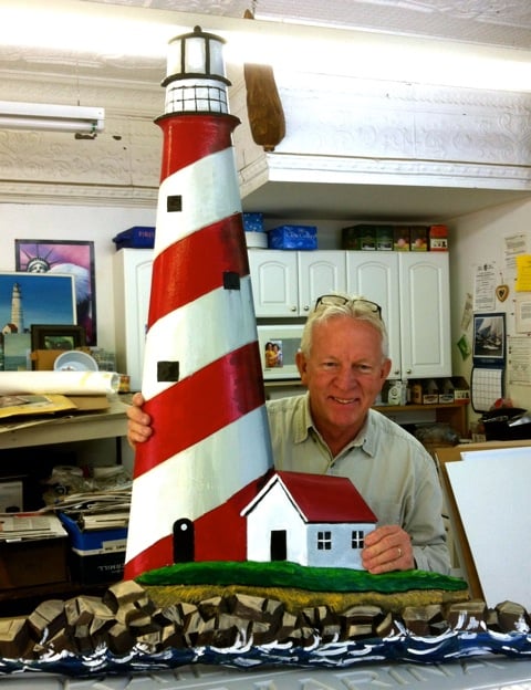 belle isle seafood sign