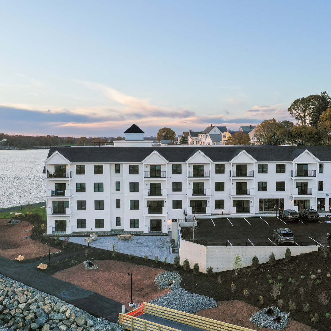 Exterior of Sedna apartments in Beverly