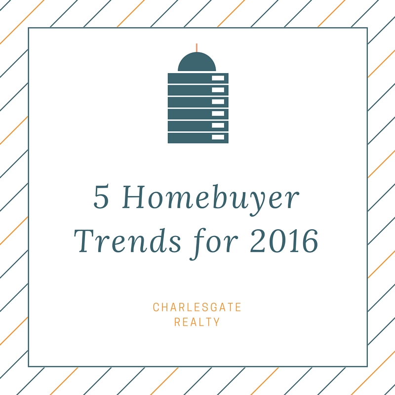 5 Homebuyer Trends for 2016