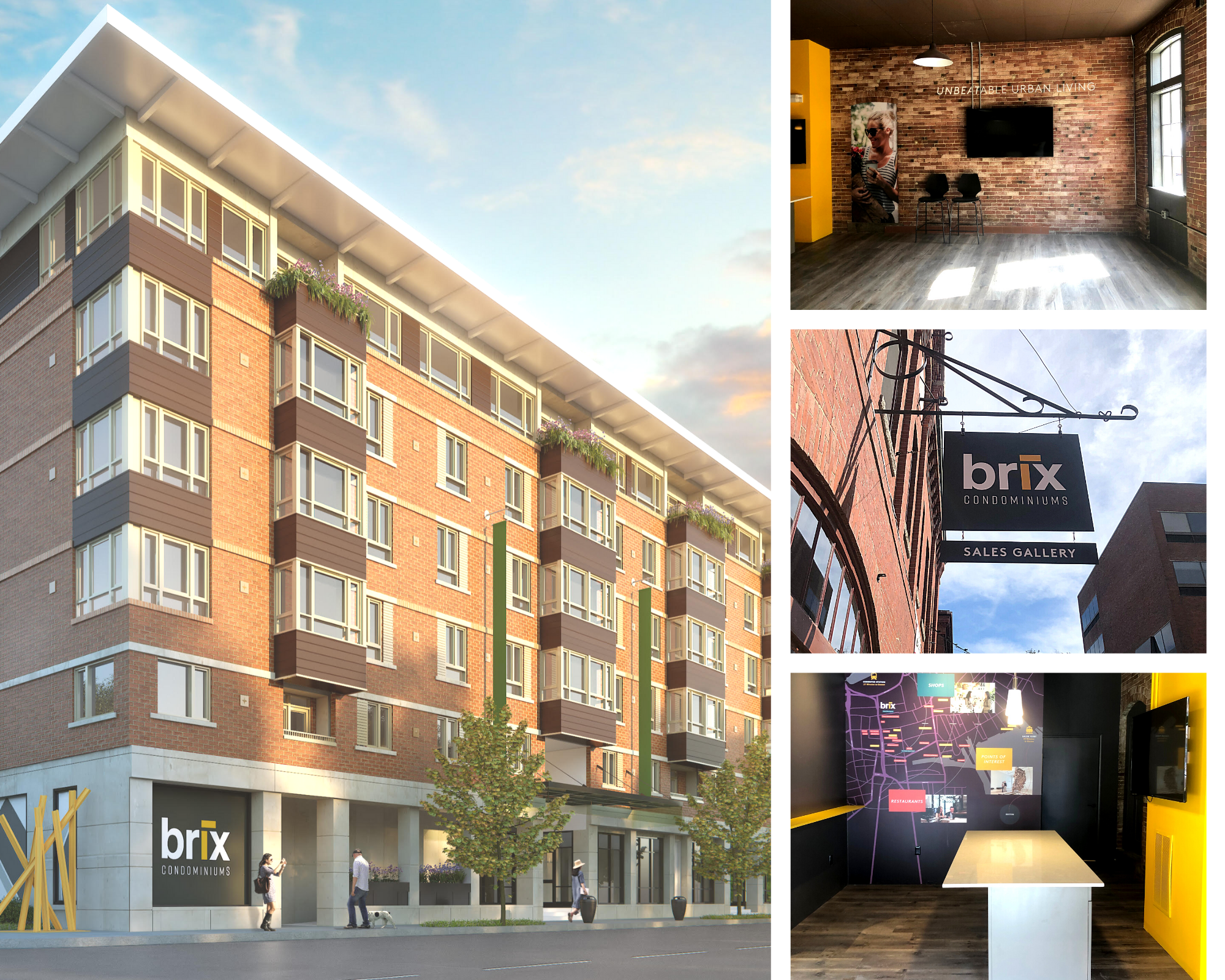 Announcing Grand Opening of BRIX Condominiums Sales Gallery in Salem