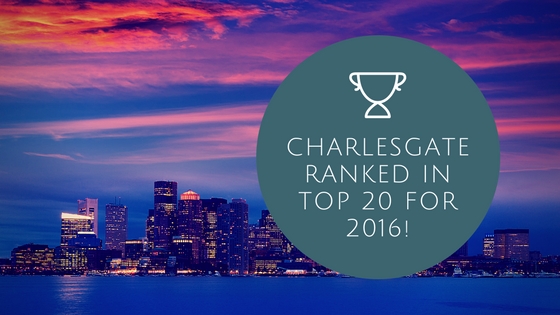Charlesgate Ranked in Top 20 for 2016!