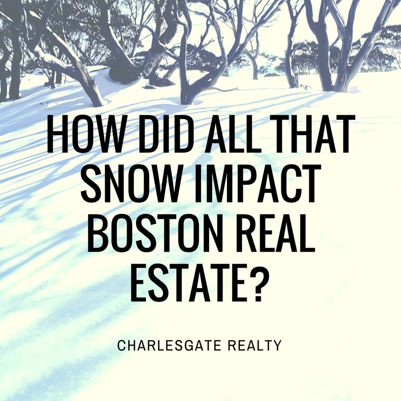How Did All That Snow Impact Boston Real Estate?