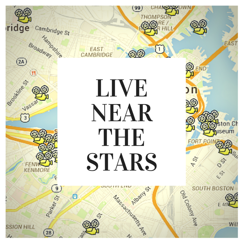 Live Near The Stars! (A Map Of Where Famous Boston Movies Were Filmed)