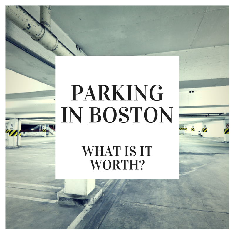Parking in Boston – What is it Worth?