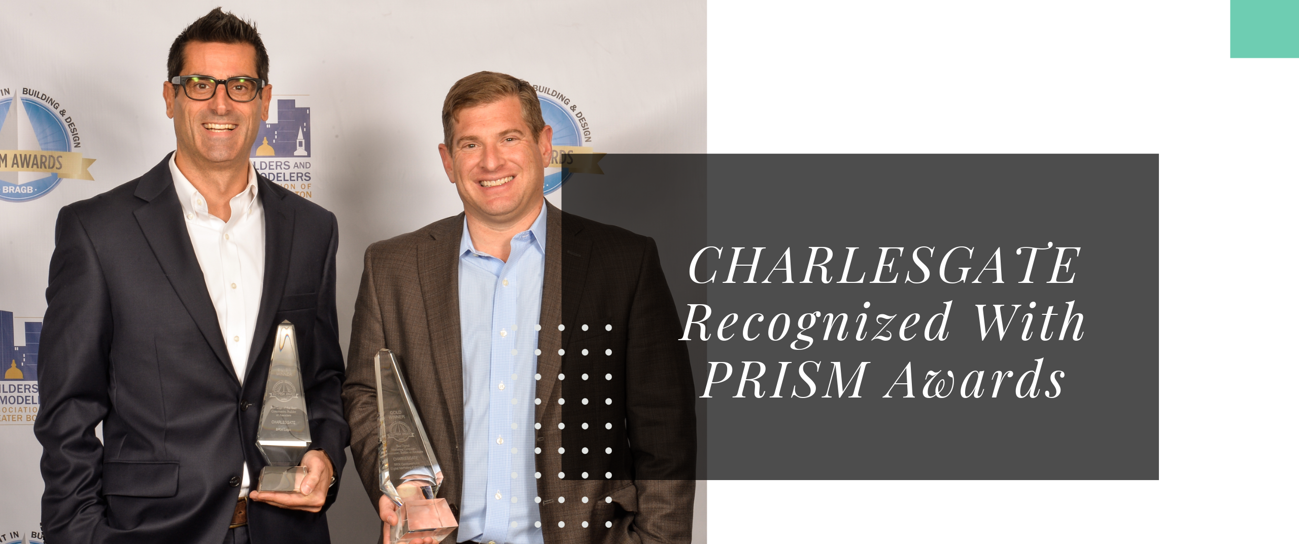 CHARLESGATE Wins PRISM Awards For New Development Marketing