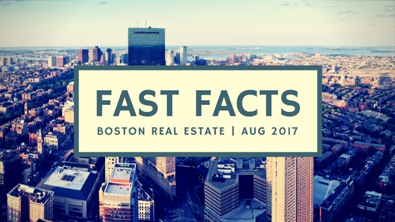 Fast Facts: Boston Real Estate August 2017