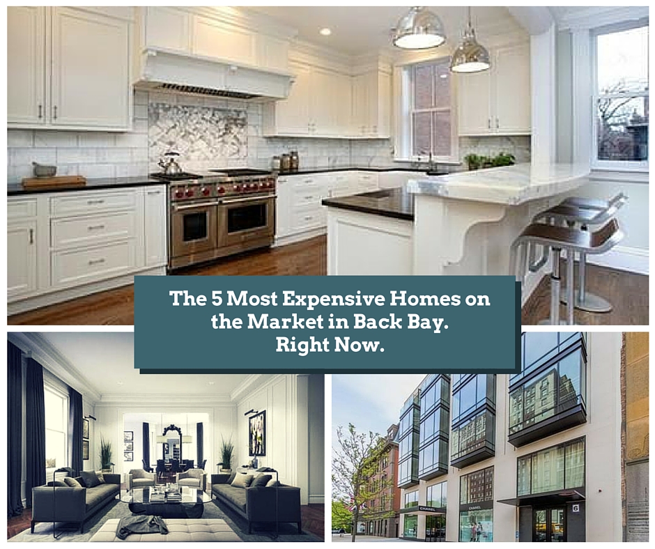 The 5 Most Expensive Homes on the Market in Back Bay. Right Now.