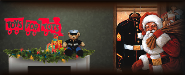 Come Out and Support our 5th Annual Toys for Tots Drive